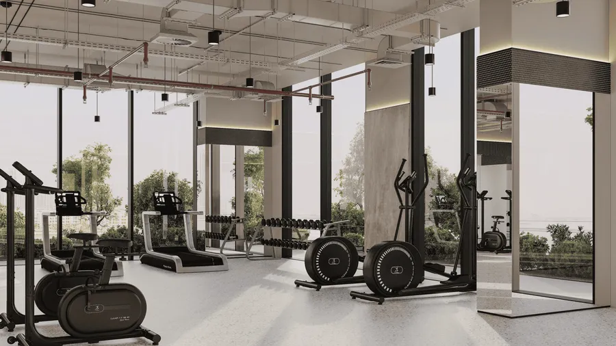 Gym at Edgewater Residences 1, 2 and 3.