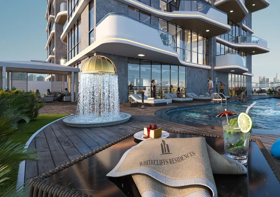 Family Sitting Area at Whitecliffs Residences.