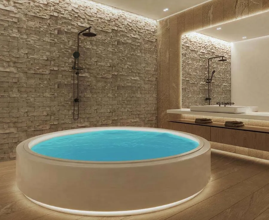 Jacuzzi at Whitecliffs Residences.