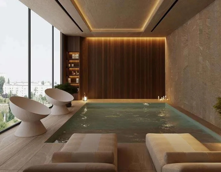 Cold Plunge at Whitecliffs Residences.