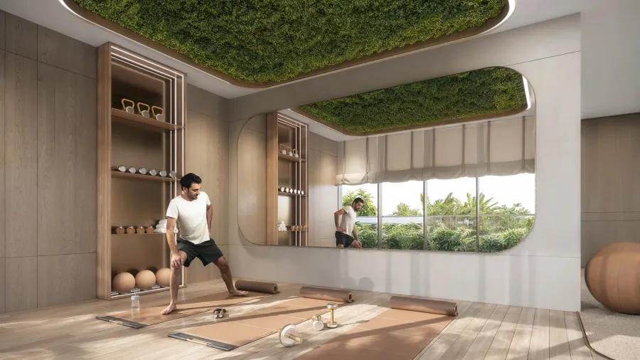 Yoga Deck at The Tides.