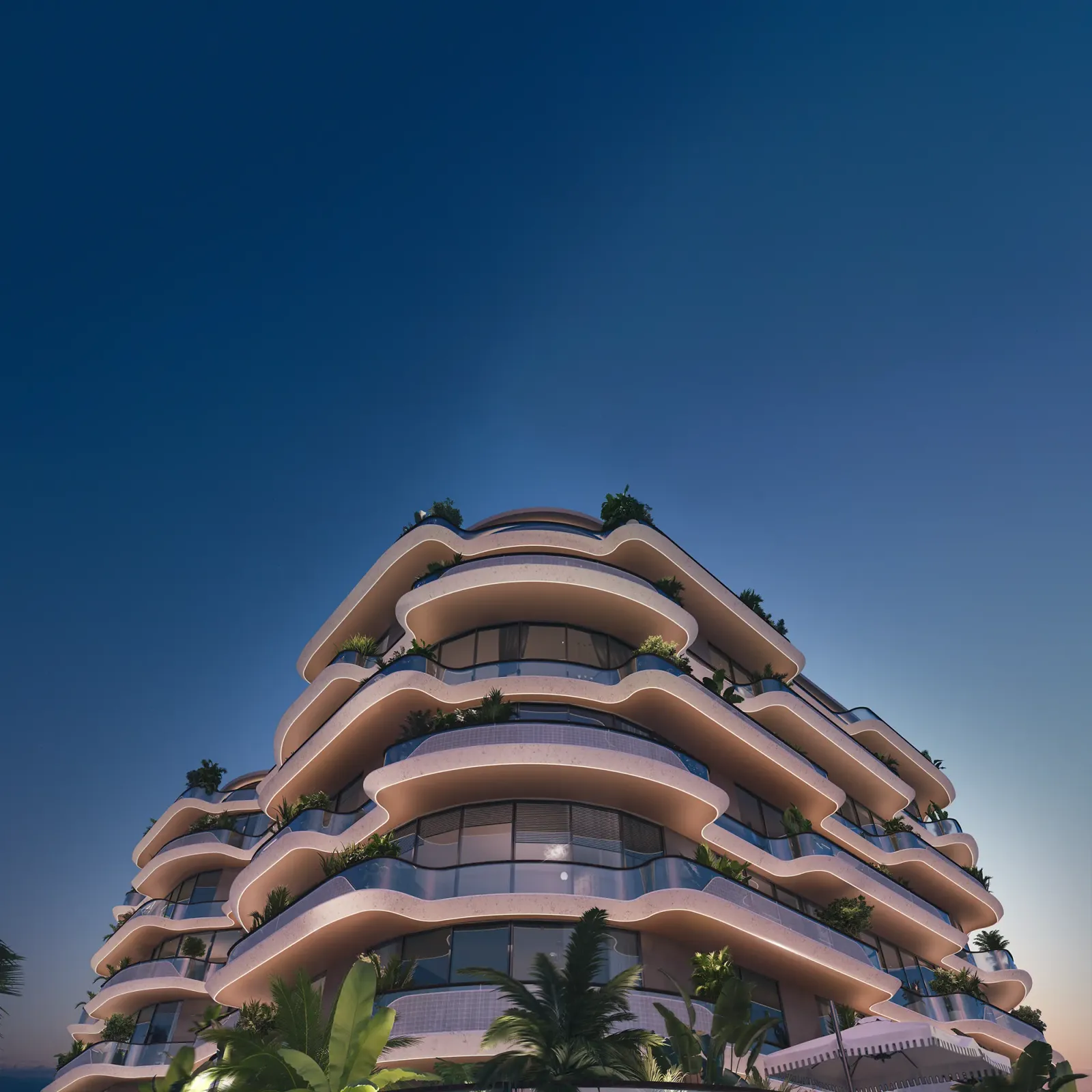 NEXT Coral, Dubai Islands · render 3