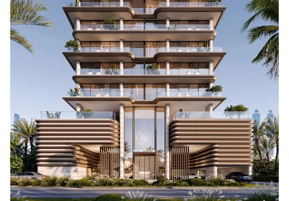 241 Waterside, Dubai Islands · render 3