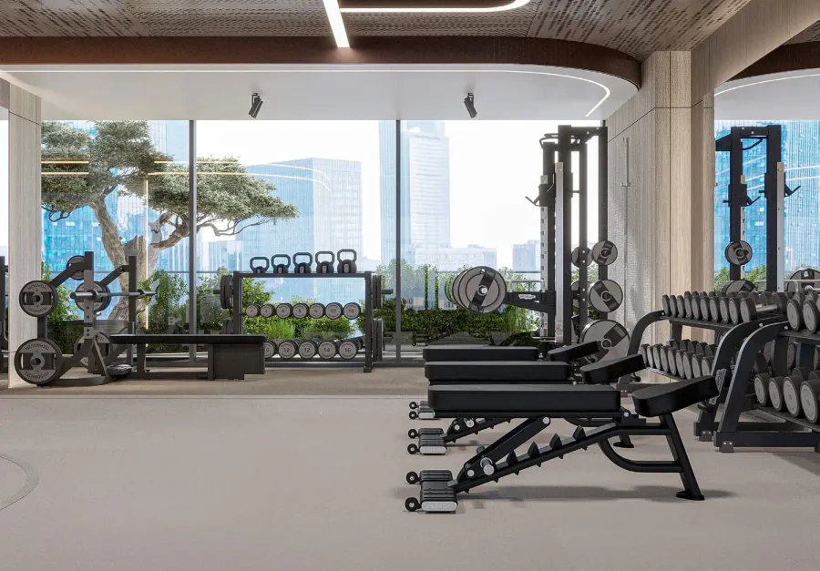 Technogym Fitness Centre at 241 Waterside.
