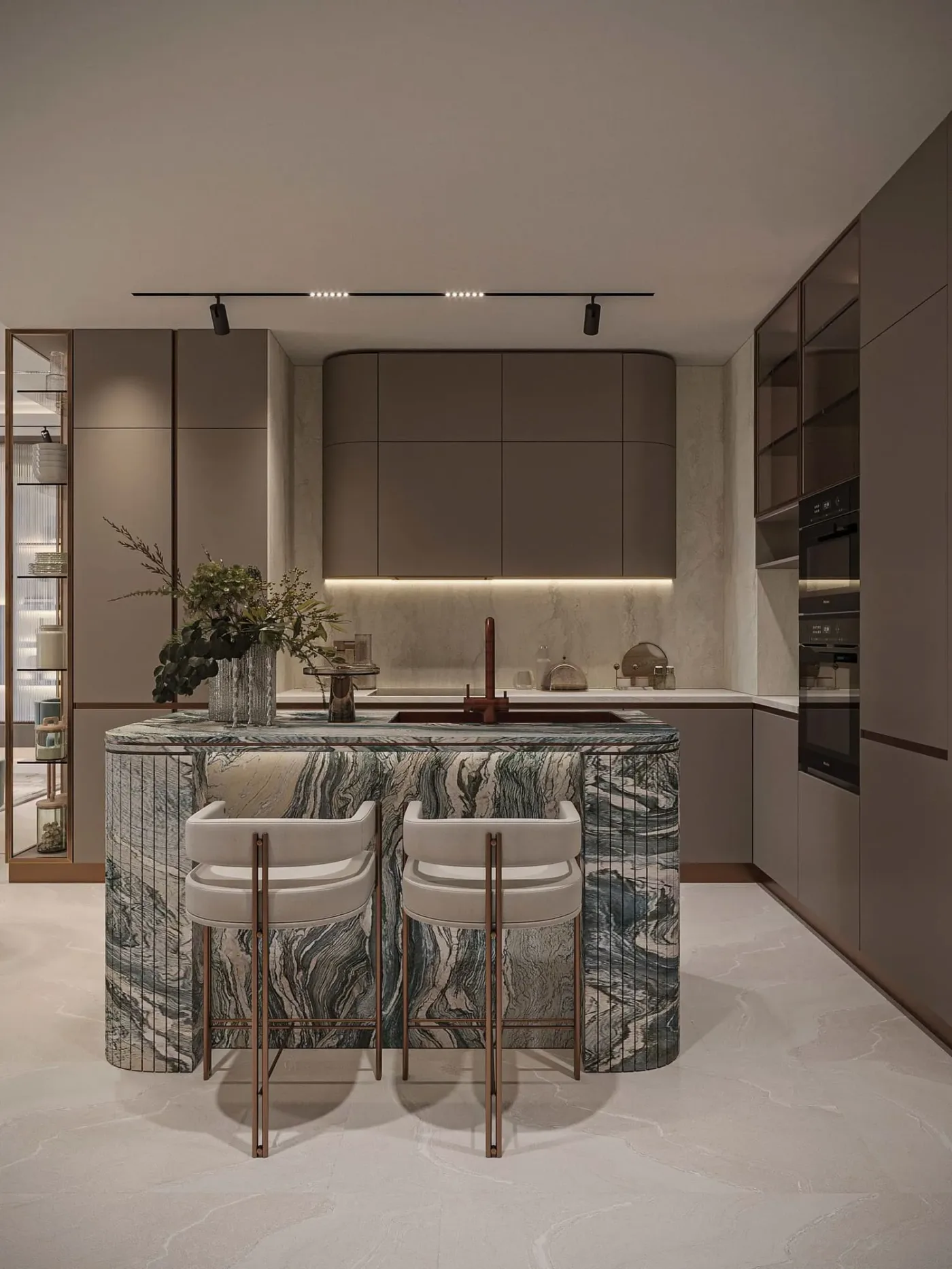 Interior render at 241 Waterside.