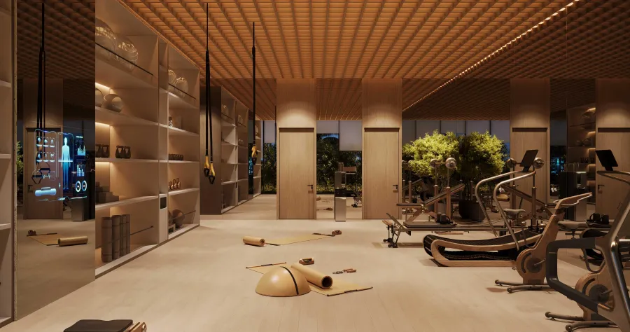 Fitness Studio at Villa Del Arte.