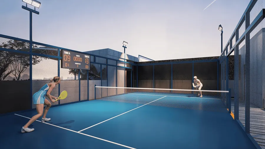 Padel Court at Bonds Avenue.