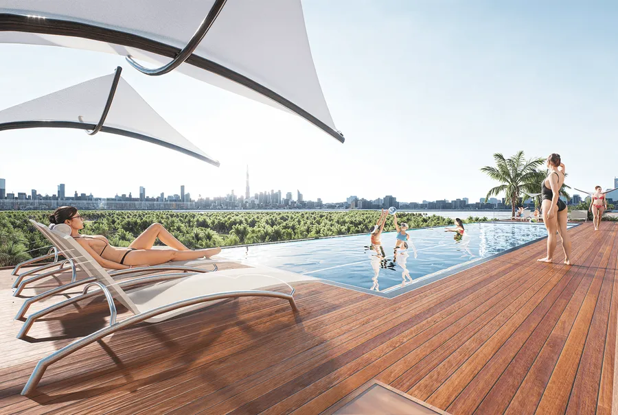 Infinity Pool at Bonds Avenue.