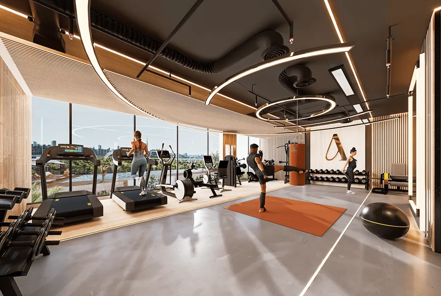 Gym at Bonds Avenue.