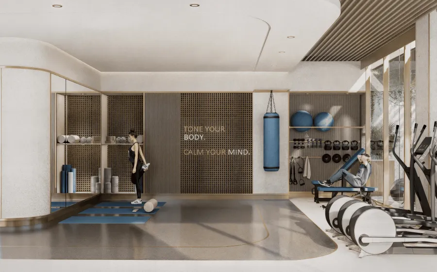 Pilates & Yoga Area at Liora.