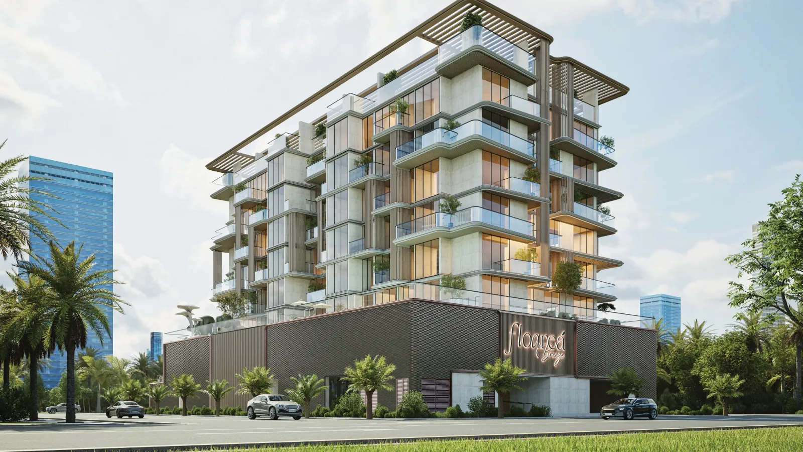 Floarea Breeze, Dubai Islands · render 1