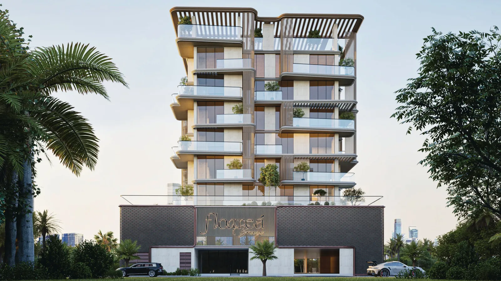 Floarea Breeze, Dubai Islands · render 3