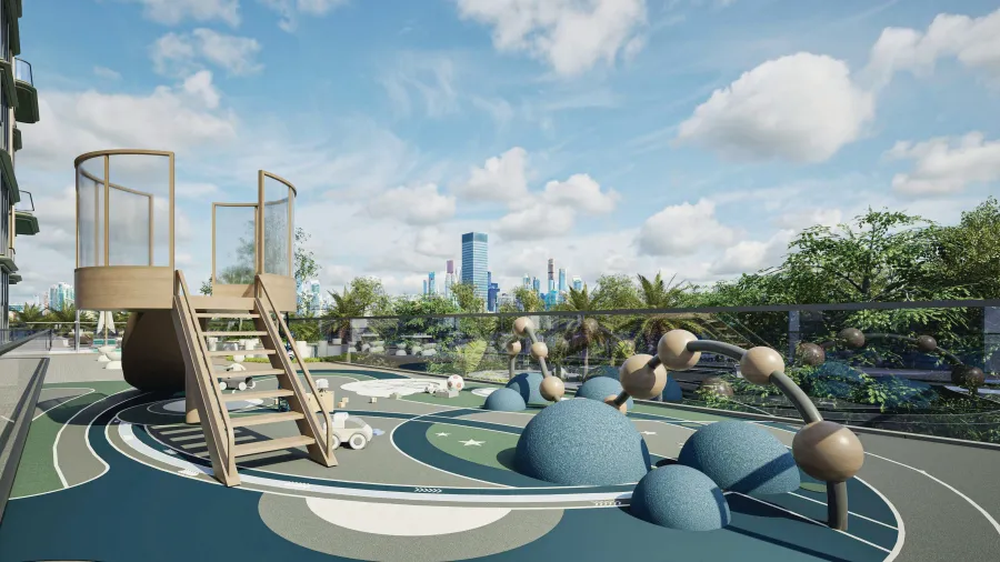 Kids' Play Area at Floarea Breeze.
