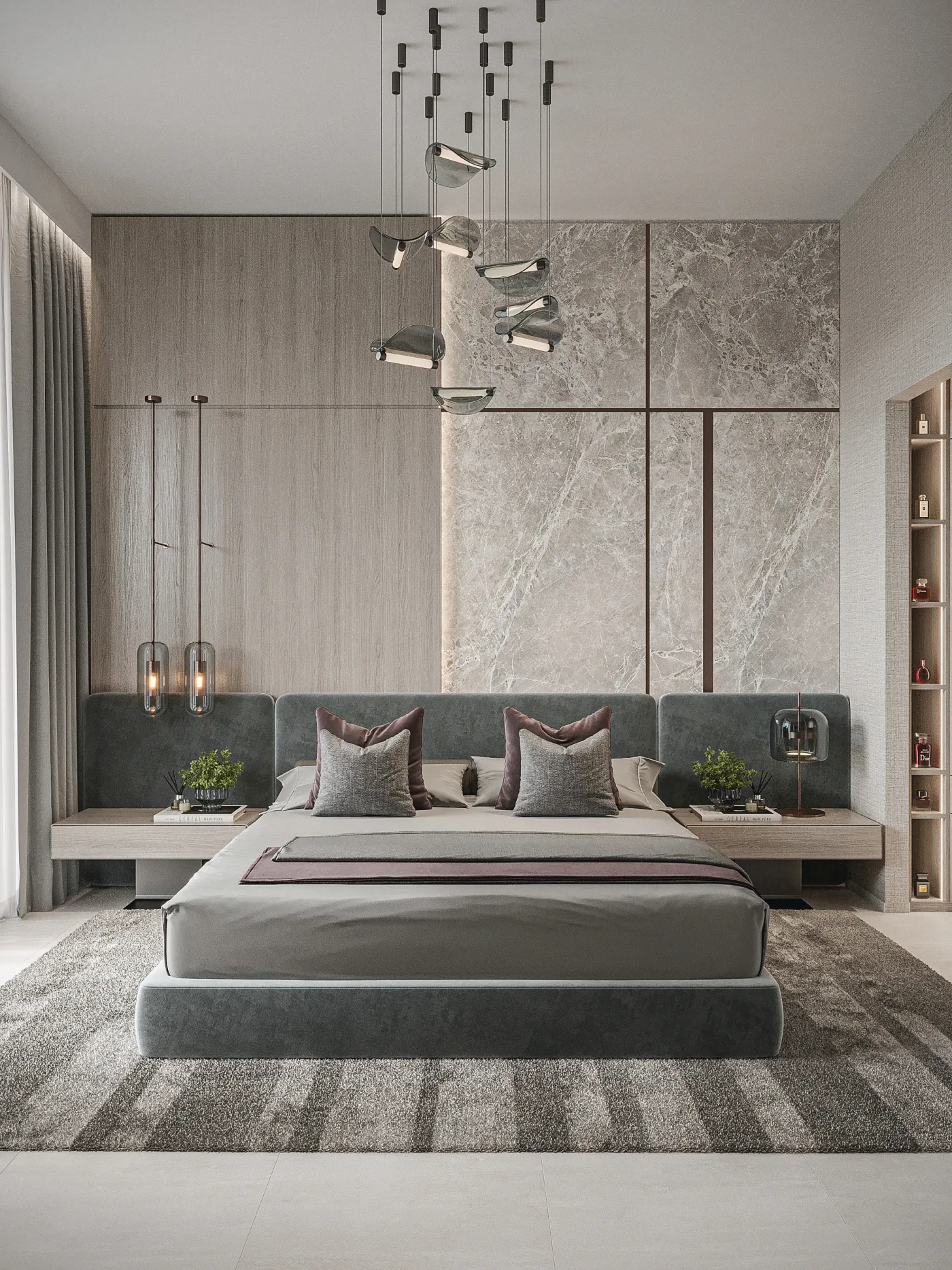 Interior render at Floarea Breeze.