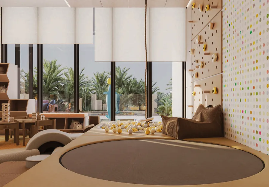 Indoor Children Creche at Isolana Residences.