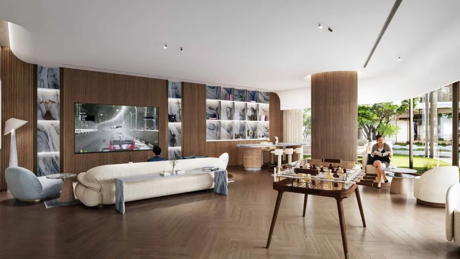 Gaming Lounge at Kaia Residences.