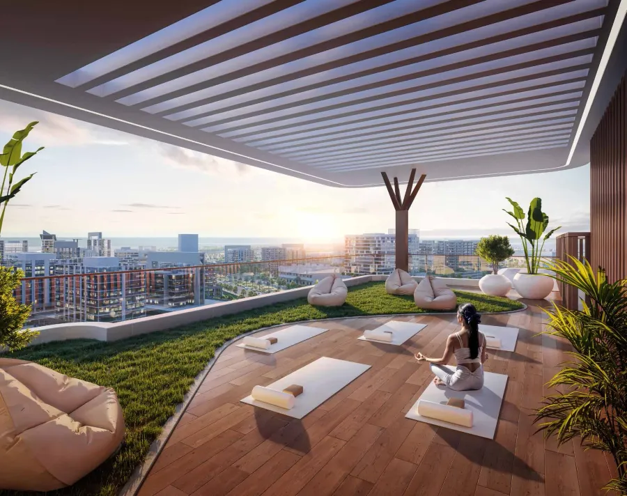 Yoga Rooftop at Kaia Residences.