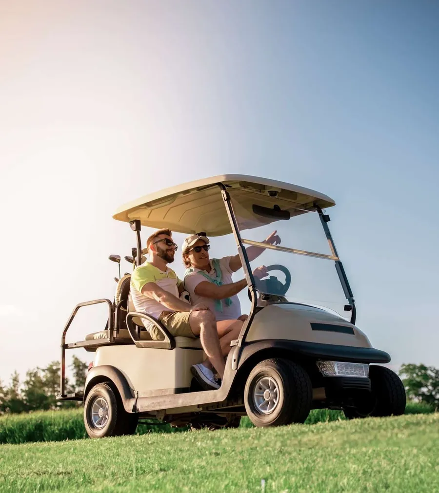 Golf Carts at Luzora Residence.