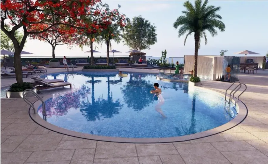 Multi-purpose Pool Area at Dreamlife Residences.