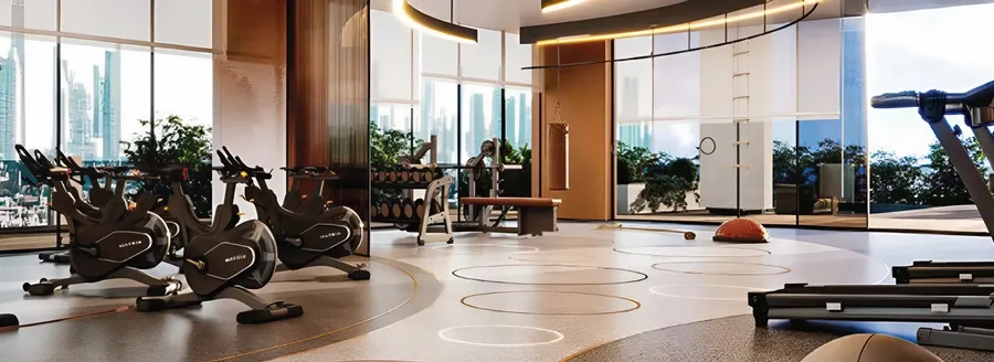 Fitness Center at Firoza.