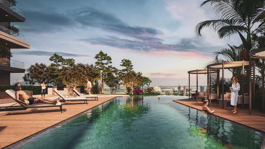Infinity Pool at Firoza.