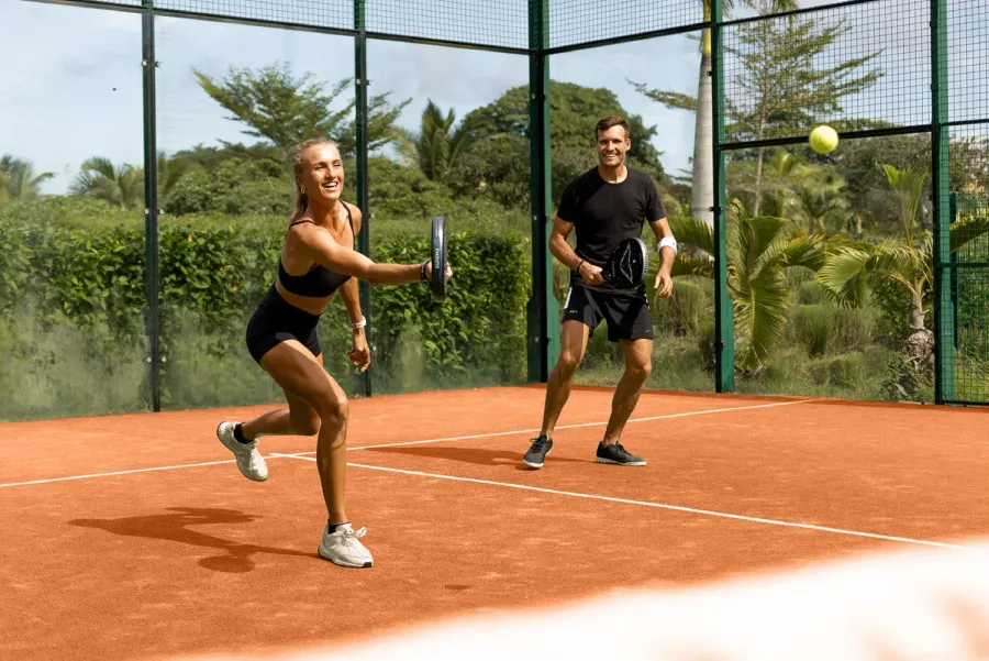 Rooftop Padel Court at Soma Residences.