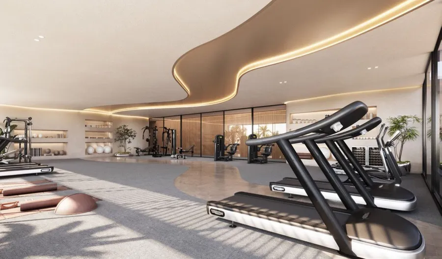 Gym at Weybridge Gardens 5.