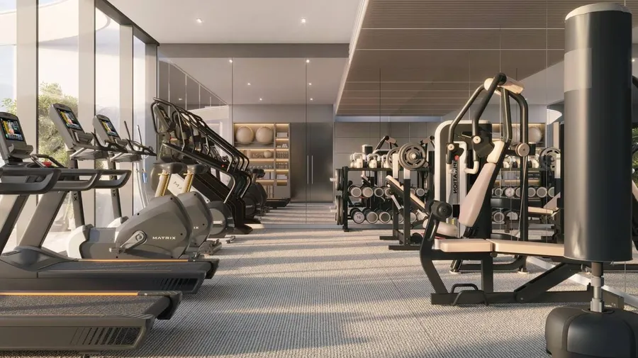 State-Of-The-Art Gym at Woodland Crest.