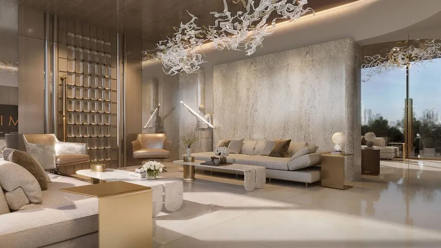 Lounge & Library at Woodland Crest.