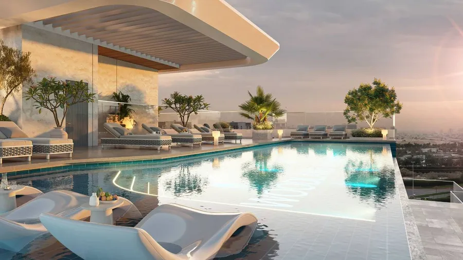 Infinity Pool And Kids Pool at Woodland Crest.
