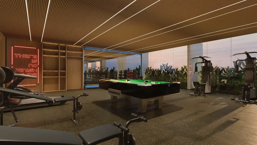 Billiards Room at Lazord by Lapis Phases 1 and 2.