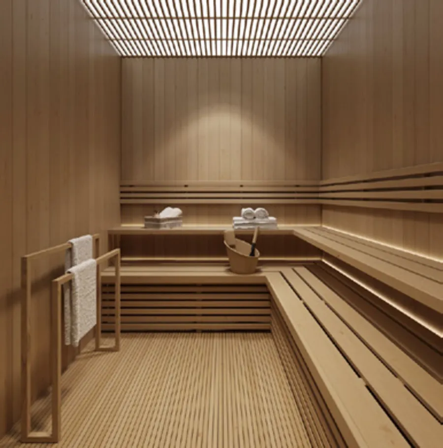 Spa & Sauna at Electra Acube.