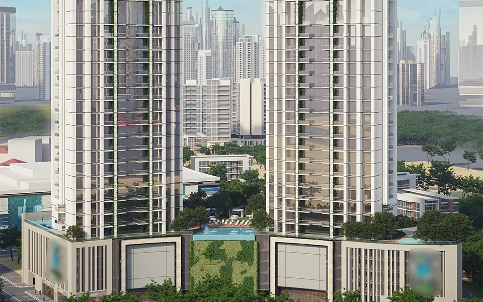 Maimoon Gardens, Jumeirah Village Circle (JVC) · render 5
