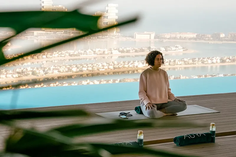 Yoga Desk at Maimoon Gardens.