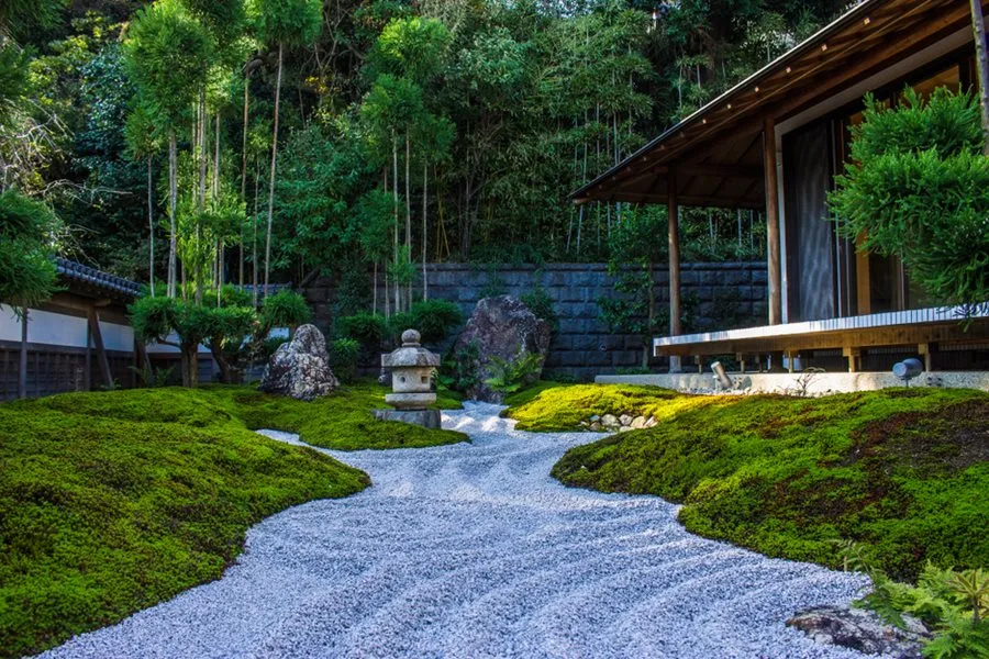 Zen Garden at Maimoon Gardens.