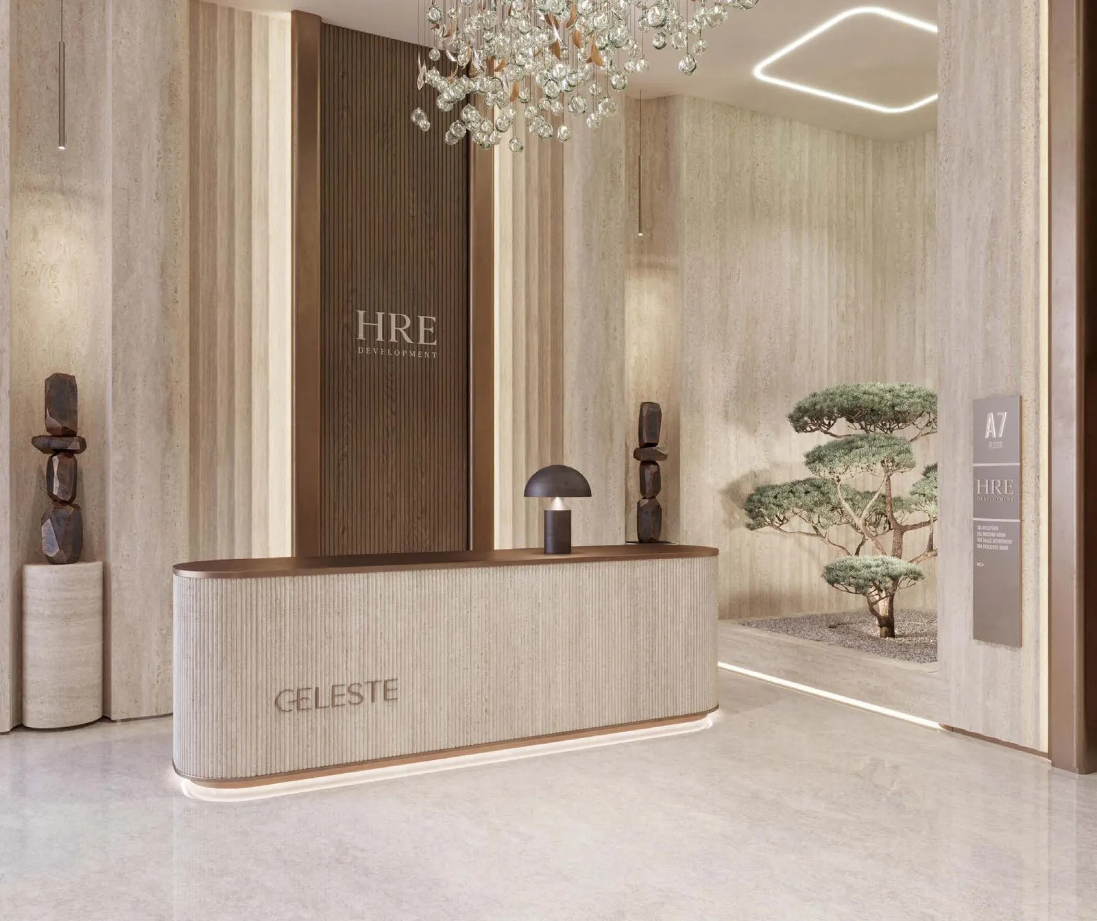 Celeste by HRE, Al Jaddaf · render 4