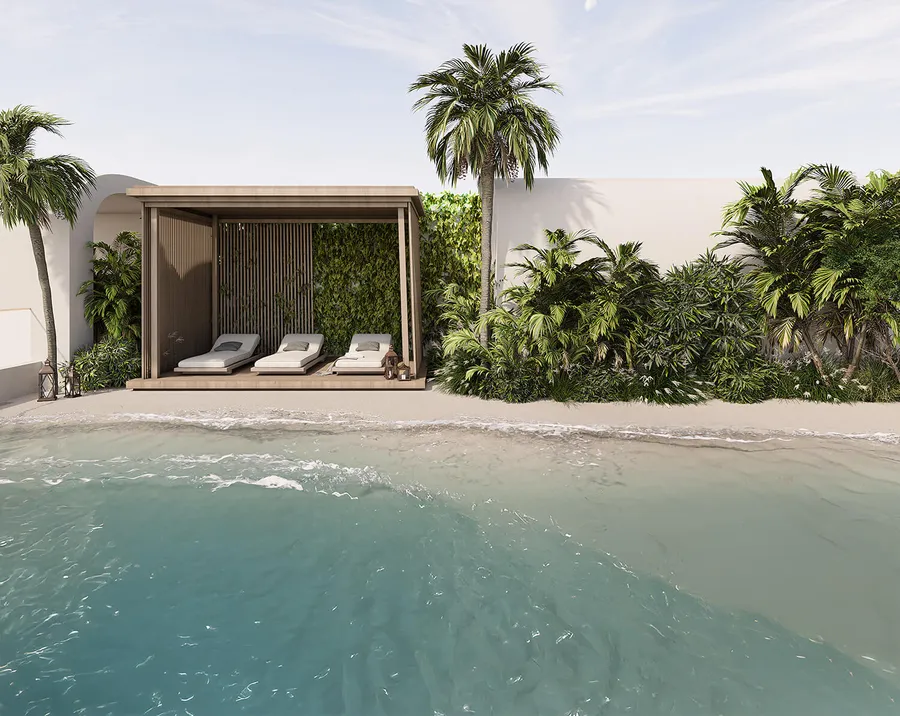 Beach Pool at Vedaire Residences.