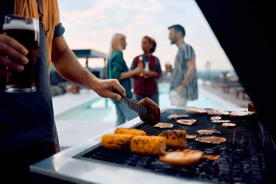 Bbq Area at Vedaire Residences.