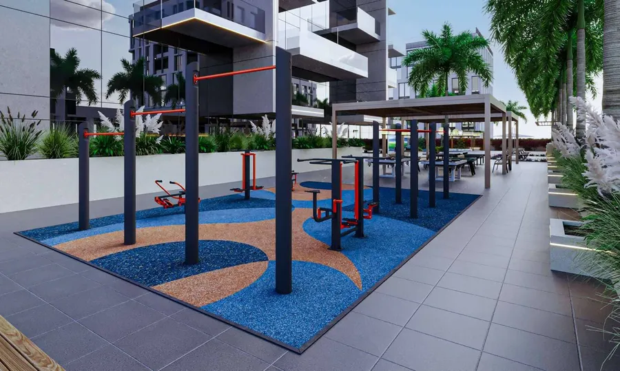 Outdoor Gym at Future Residence.