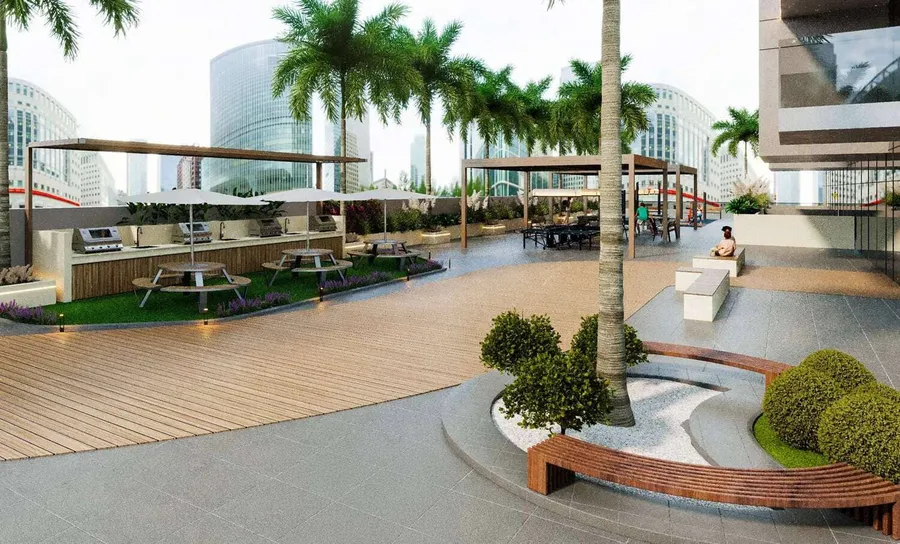 Bbq Area at Future Residence.