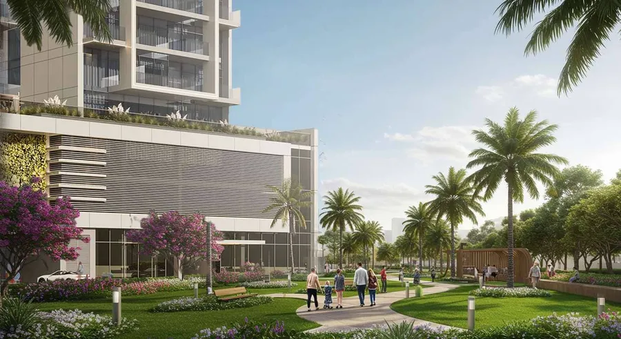Landscaped Garden at Future Residence.