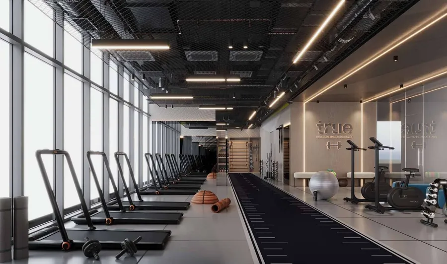 Indoor Gym at Future Residence.