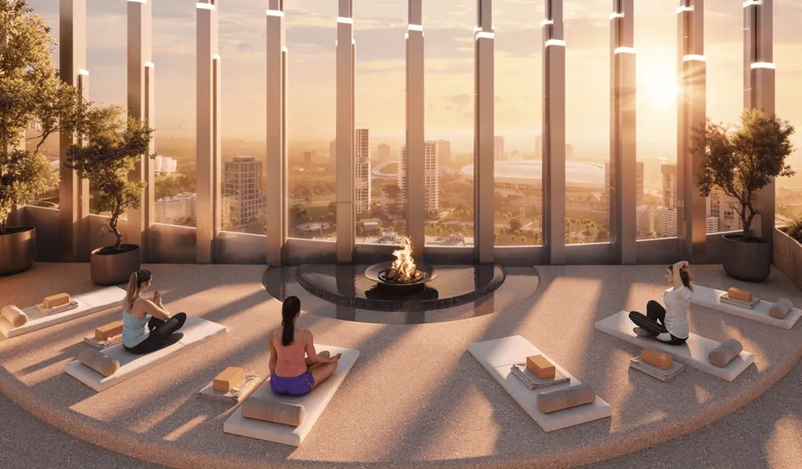 Sky Yoga Deck at Hadley Heights 2.