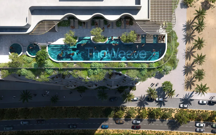 Rooftop Swimming Pool at The Weave – Al Ghurair.