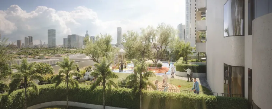 Indoor & Outdoor Kids Play Area at Azha Millennium Residences.