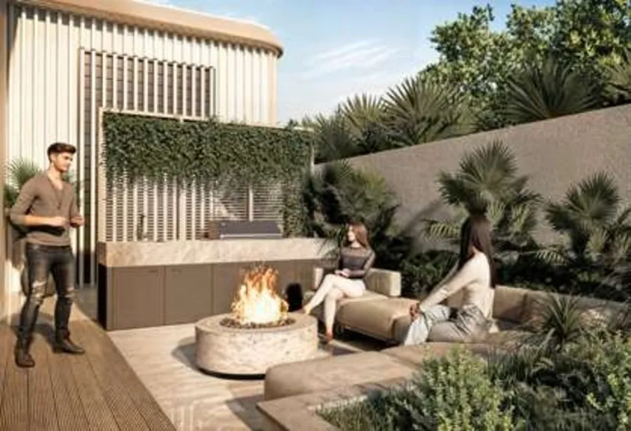Garden  at The Willows Residences.