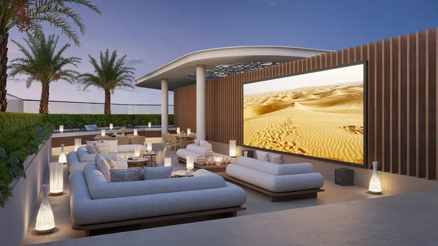 Outdoor Theater at Woodland Terraces.