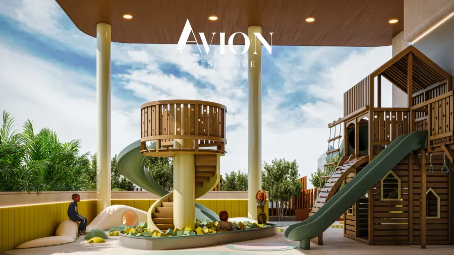 Kids' Play Area at Avion Residence.