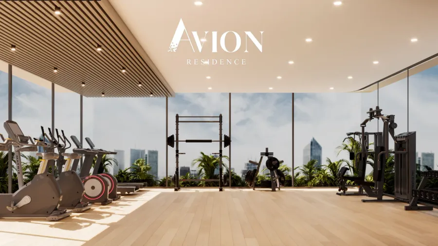 Techno Gym at Avion Residence.