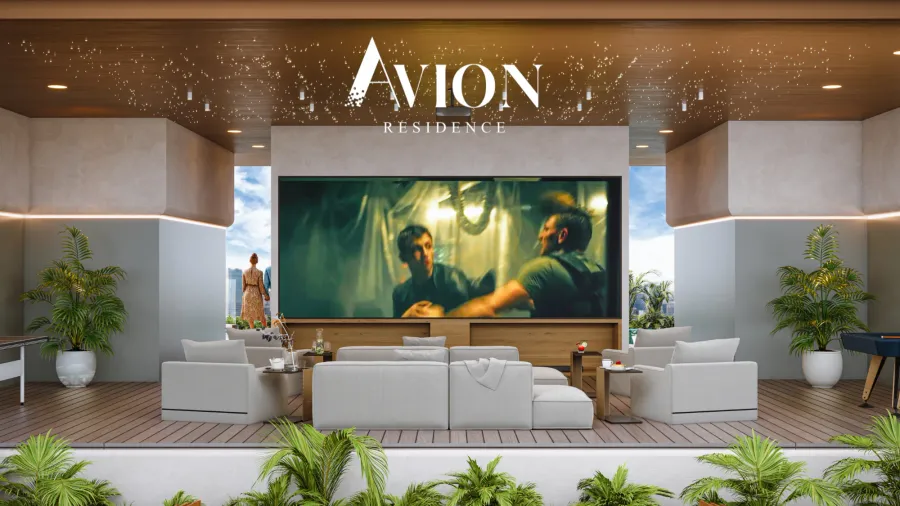 Cinema at Avion Residence.